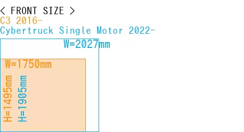 #C3 2016- + Cybertruck Single Motor 2022-
